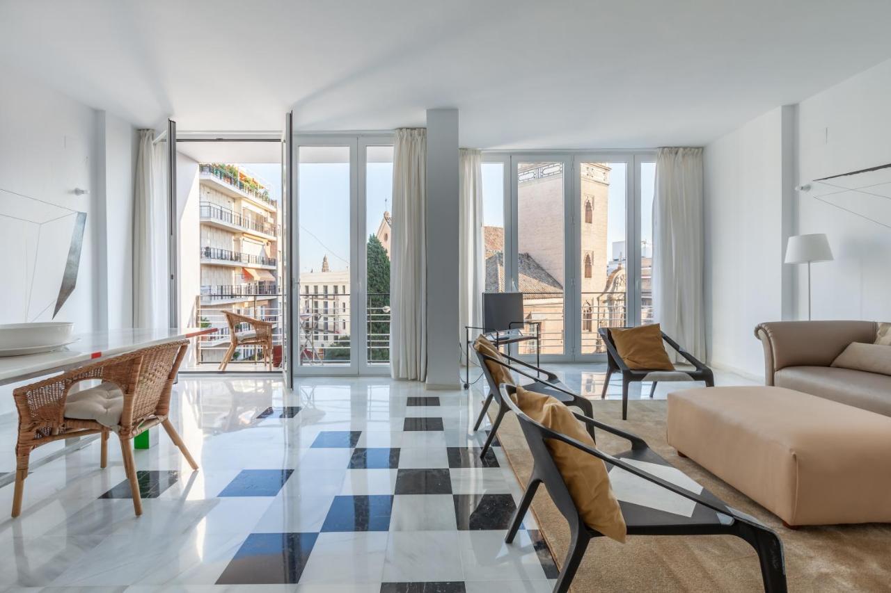 Apartamento Deluxe Calle Imagen Sevilla Kültér fotó